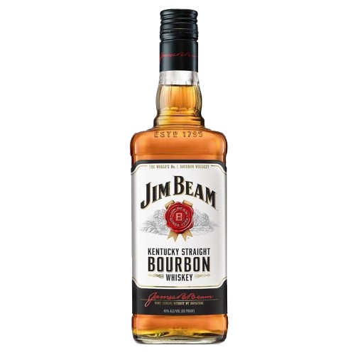 WHISKY JIM BEAM WHITE LABEL x 750