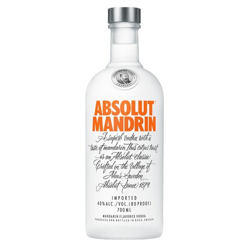 VODKA ABSOLUT MANDARIN X 750