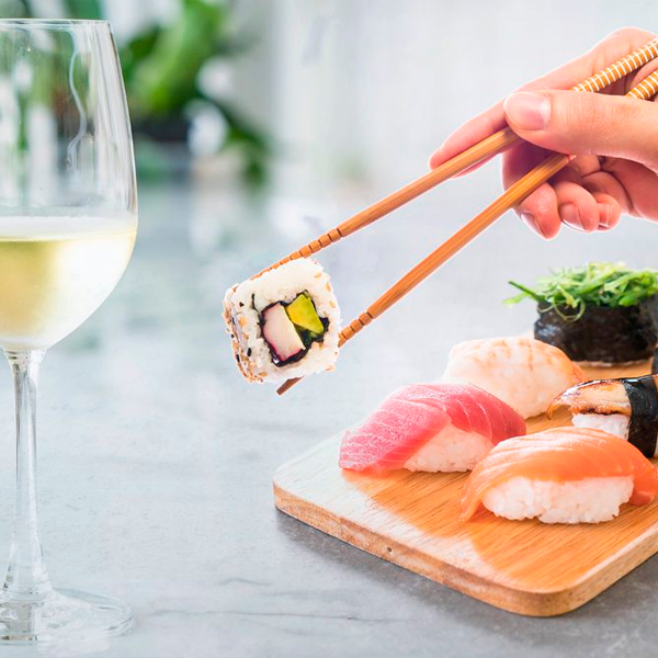 Maridajes con sushi