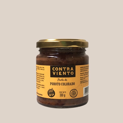 PASTA DE POROTO COLORADO x 180